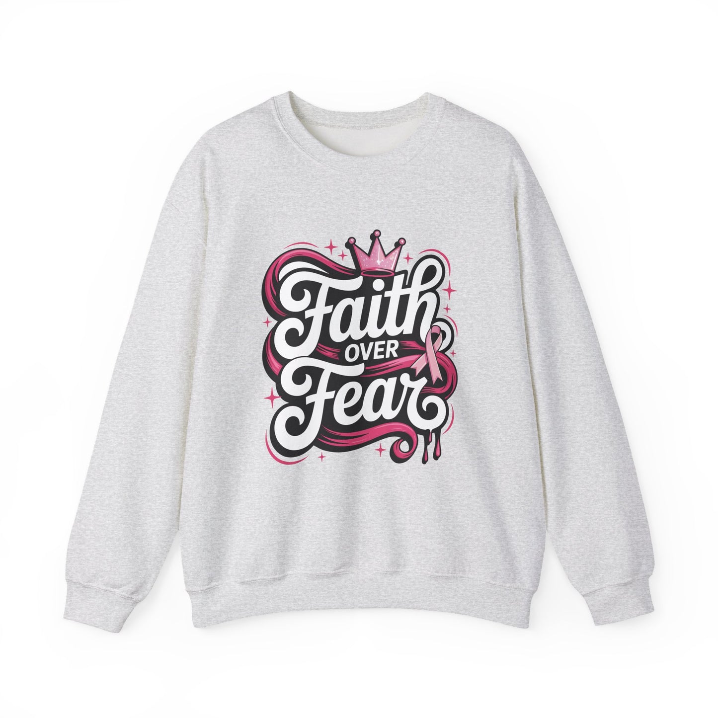 "Faith Over Fear" Faith Crewneck Sweatshirt