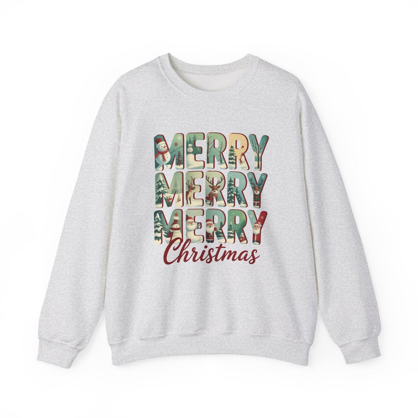 Merry Christmas Crewneck Sweatshirt