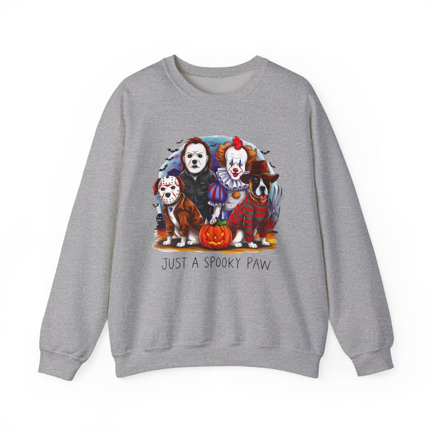 Spooky Dog Halloween Crewneck Sweatshirt - Samberule