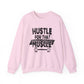 Hustle for That Muscle Gym Crewneck Sweatshirt