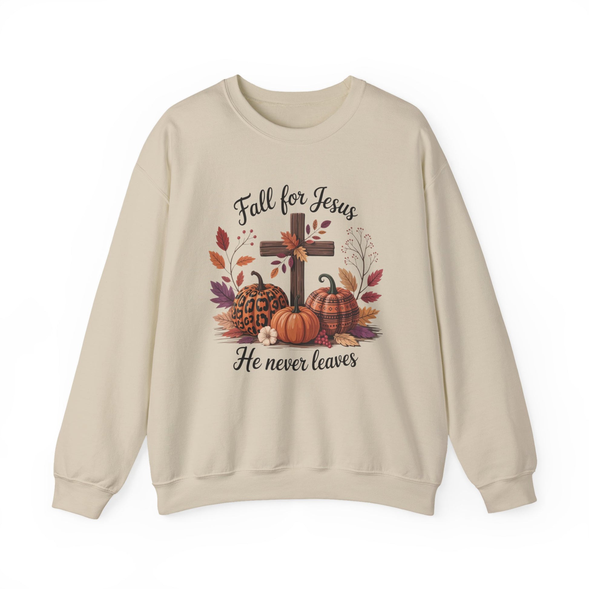 Fall for Jesus Halloween Crewneck Sweatshirt - Samberule