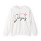 Jesus Floral Faith Crewneck Sweatshirt
