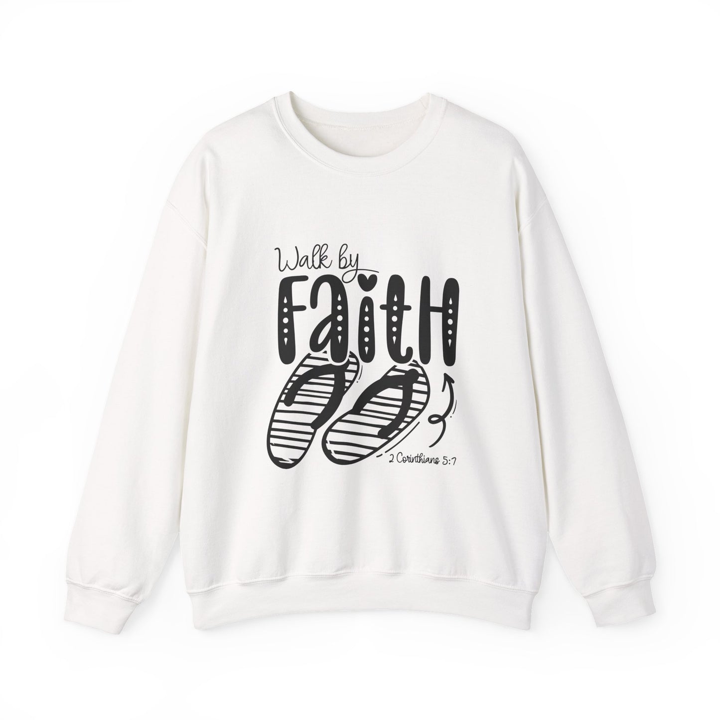 Walk By Faith Crewneck Sweatshirt