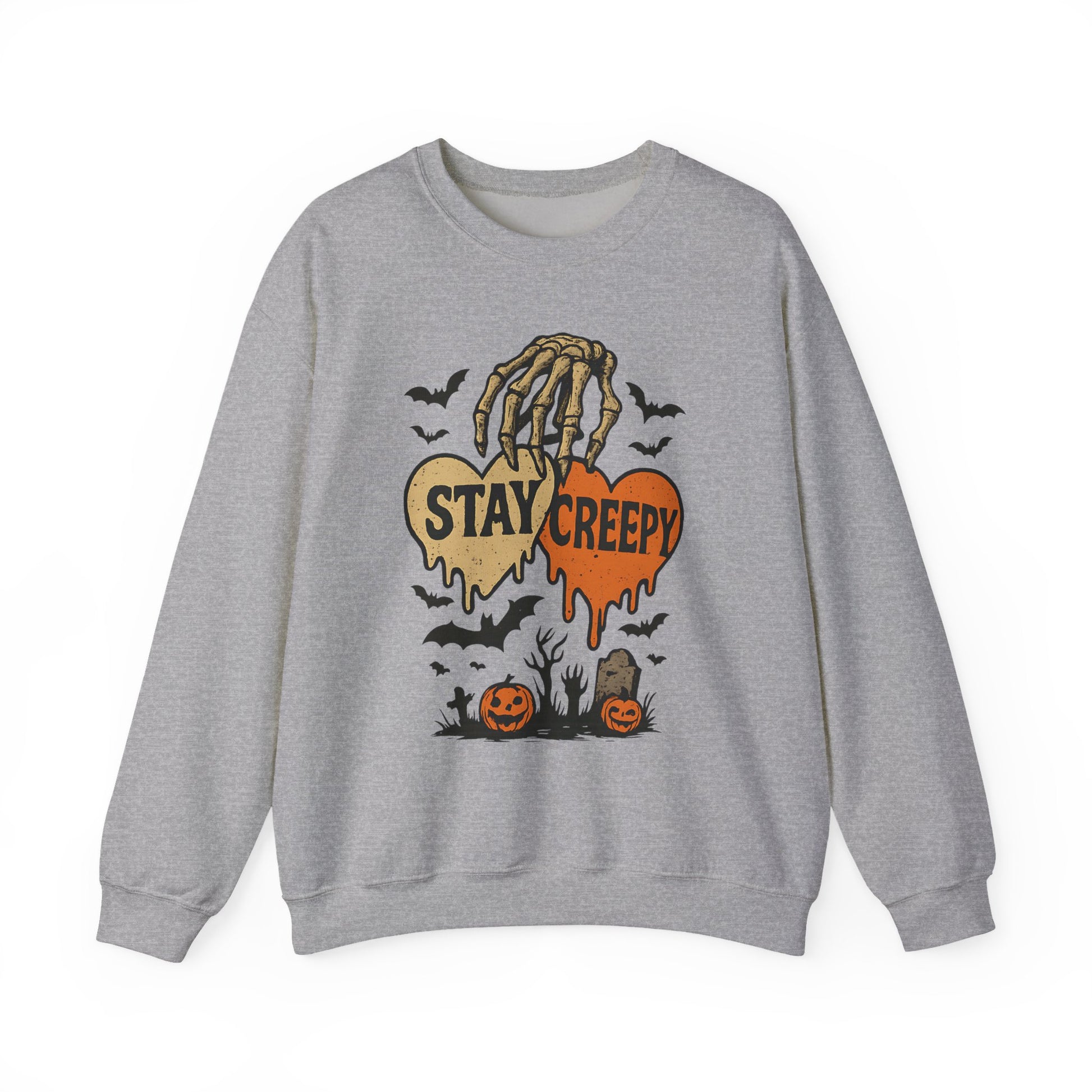 Stay Creepy Halloween Crewneck Sweatshirt - Samberule
