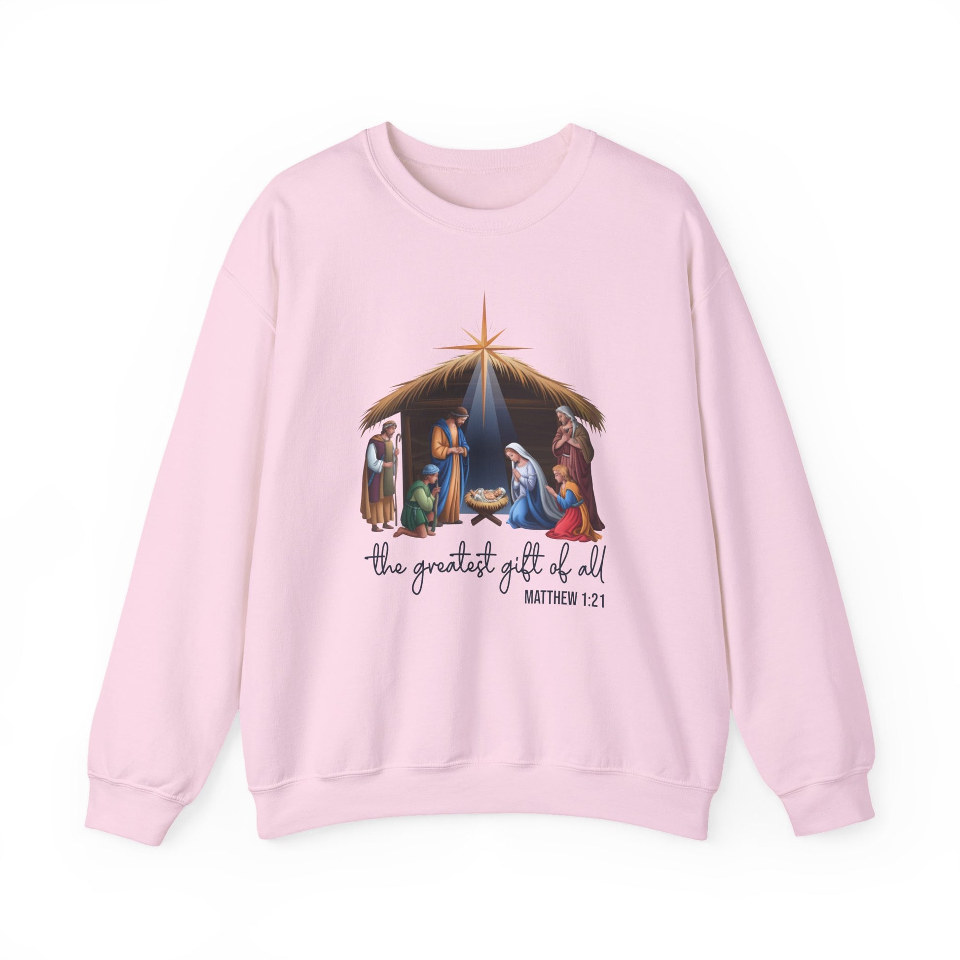 The Greatest Gift Of All Christmas Crewneck Sweatshirt - Samberule