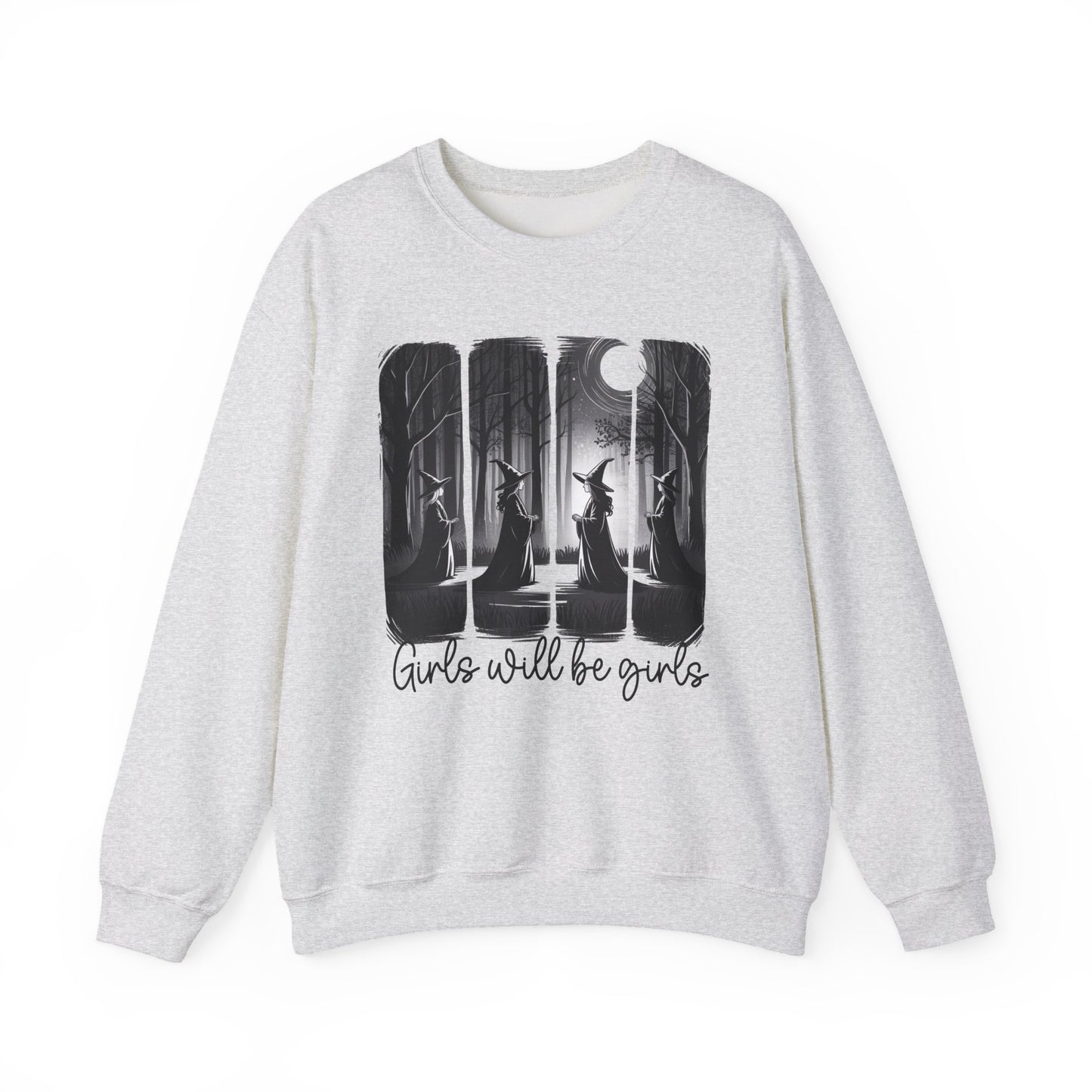 Girls Will Be Girls Halloween Crewneck Sweatshirt - Samberule