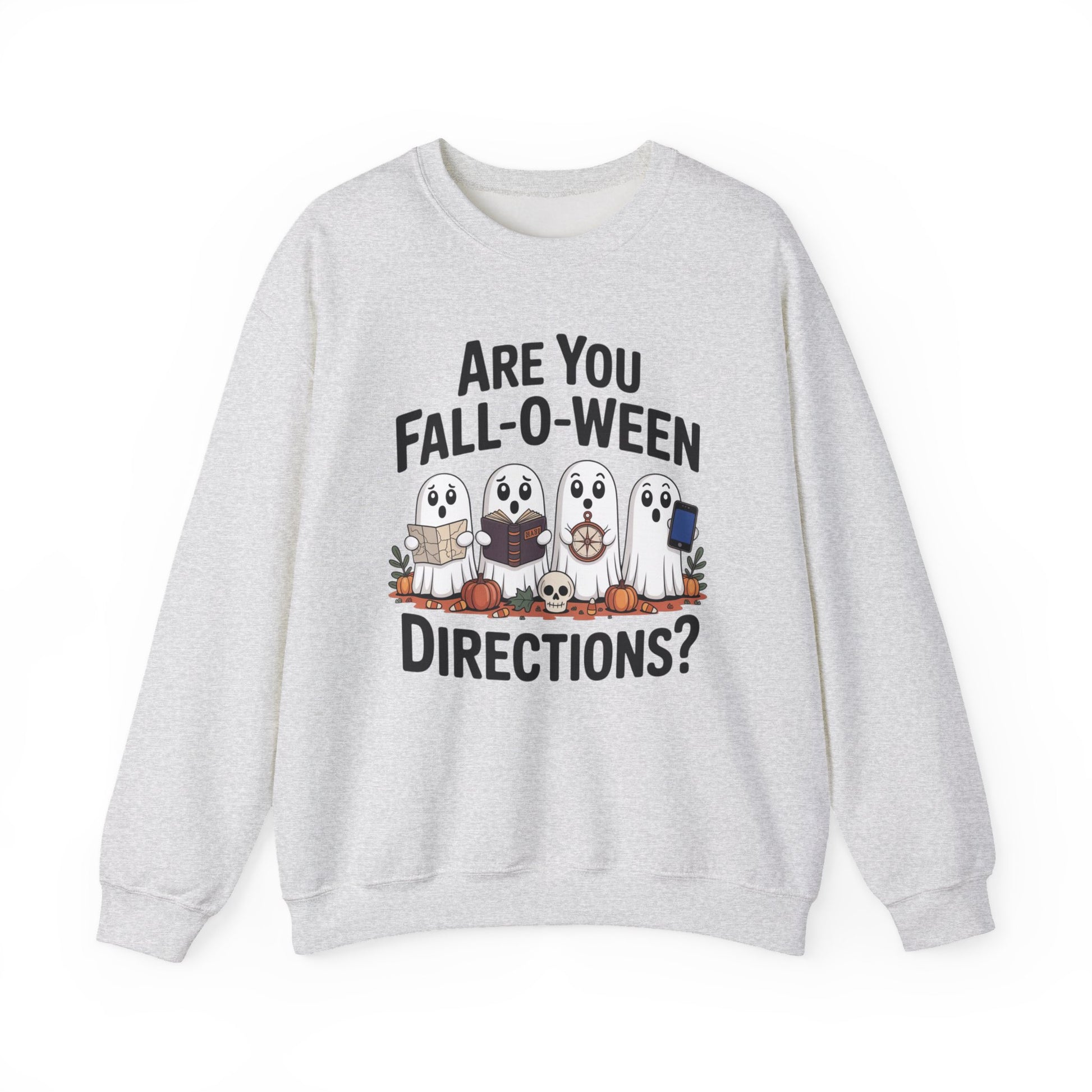 Are-You-Fall-o-ween-Directions Halloween Crewneck Sweatshirt - Samberule