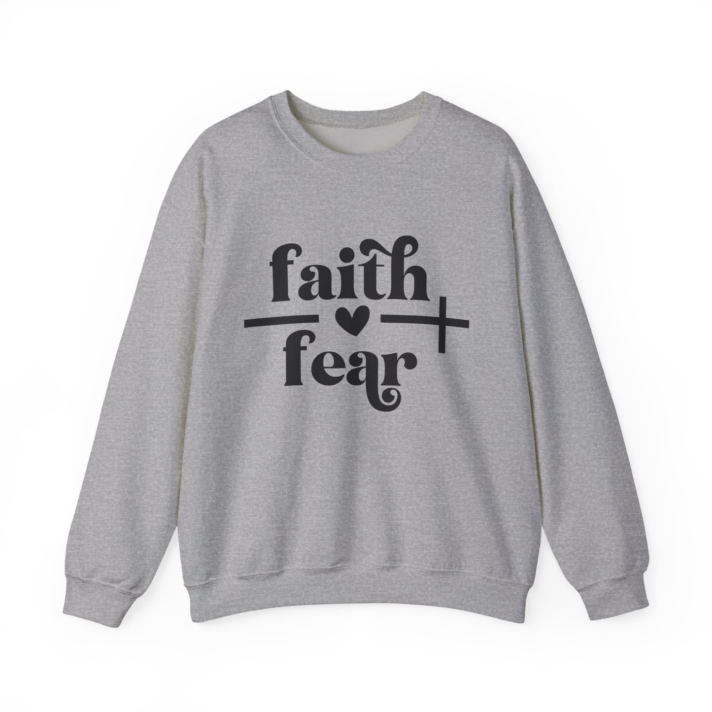 "Faith Over Fear" Faith Crewneck Sweatshirt