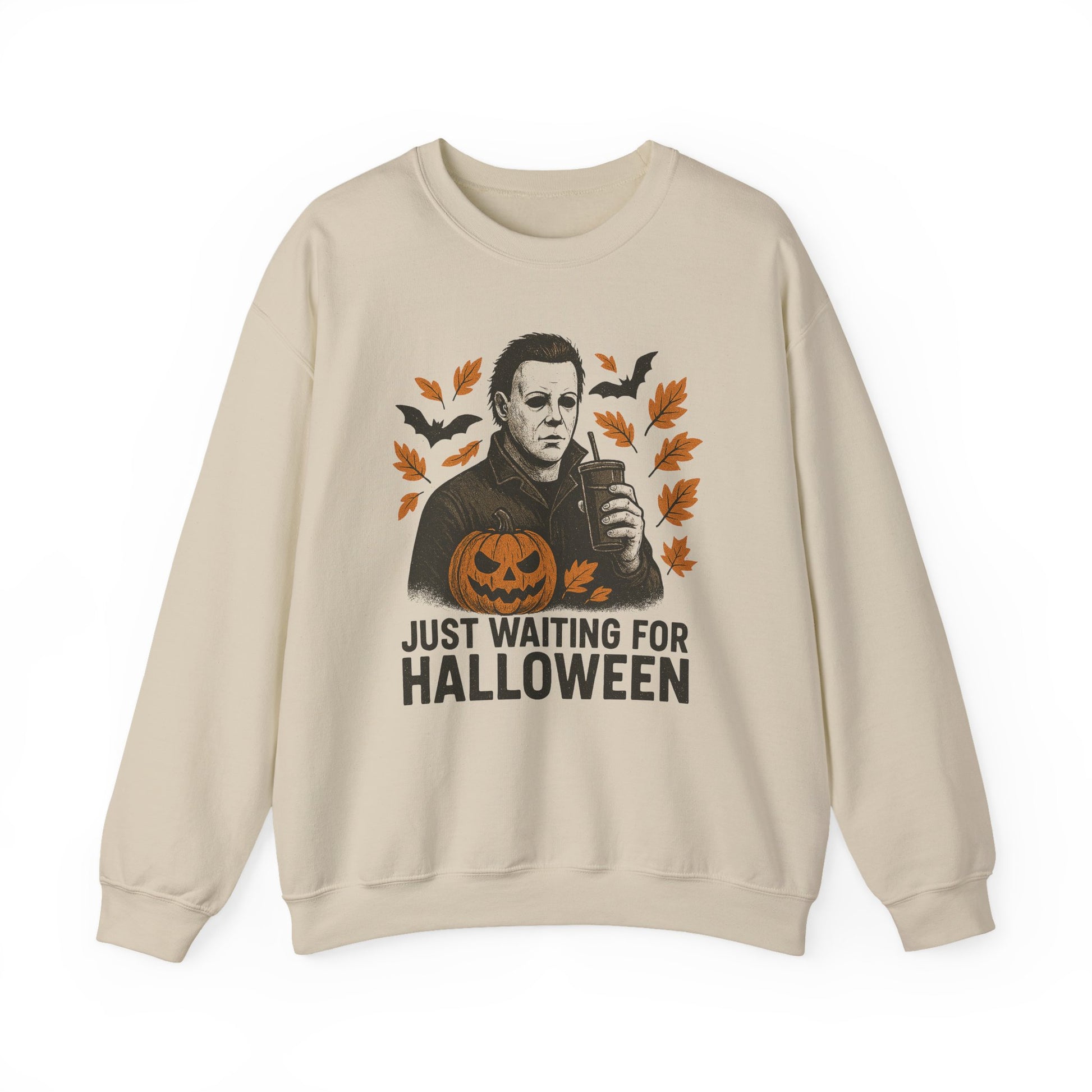 Just Waiting for Halloween Crewneck Sweatshirt - Samberule