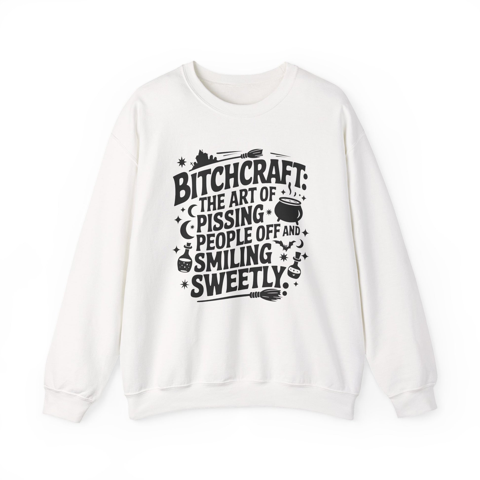 Bitchcraft Halloween Crewneck Sweatshirt - Samberule