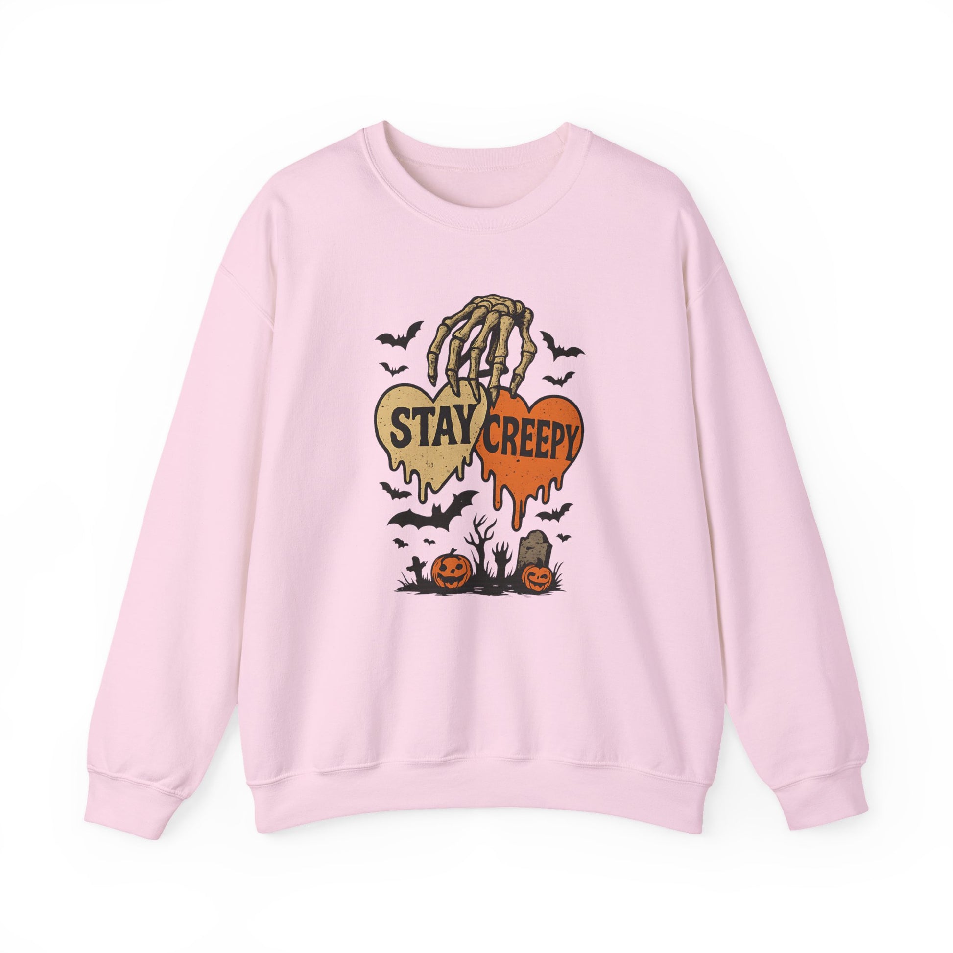 Stay Creepy Halloween Crewneck Sweatshirt - Samberule