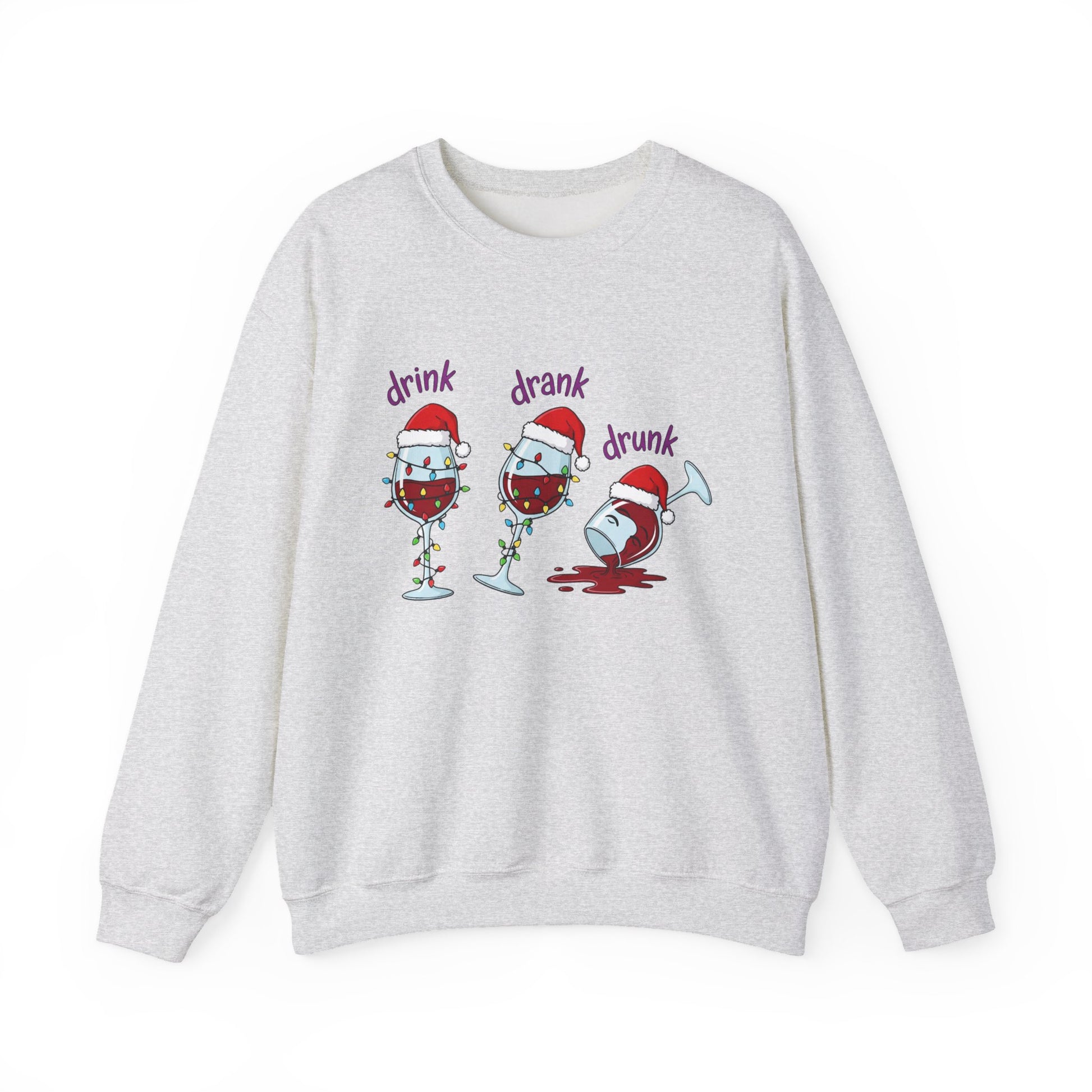 Drink Themed Christmas Crewneck Sweatshirt - Samberule