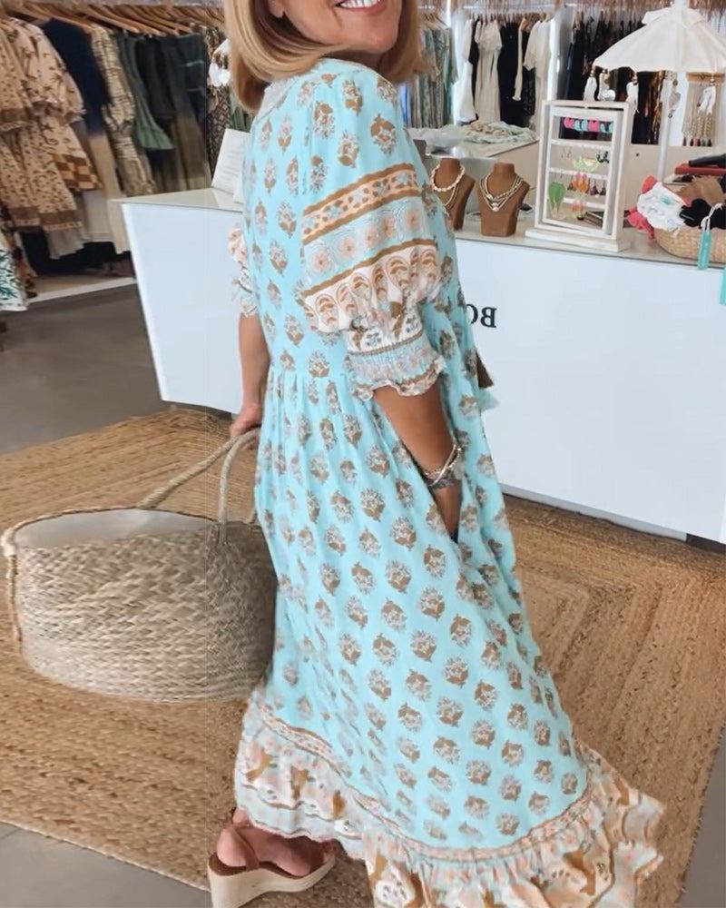 HILEY | Casual dress with print