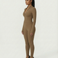 LUVINA Zip-Up Jumpsuit
