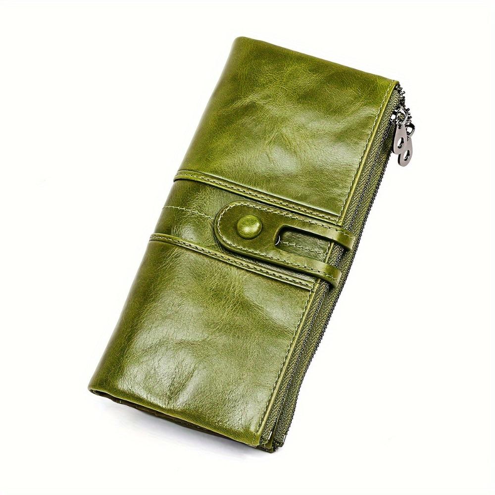 Maria - Leather Long Clutch Wallet - Samberule