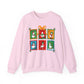 Funny Goose Preppy Christmas Crewneck Sweatshirt