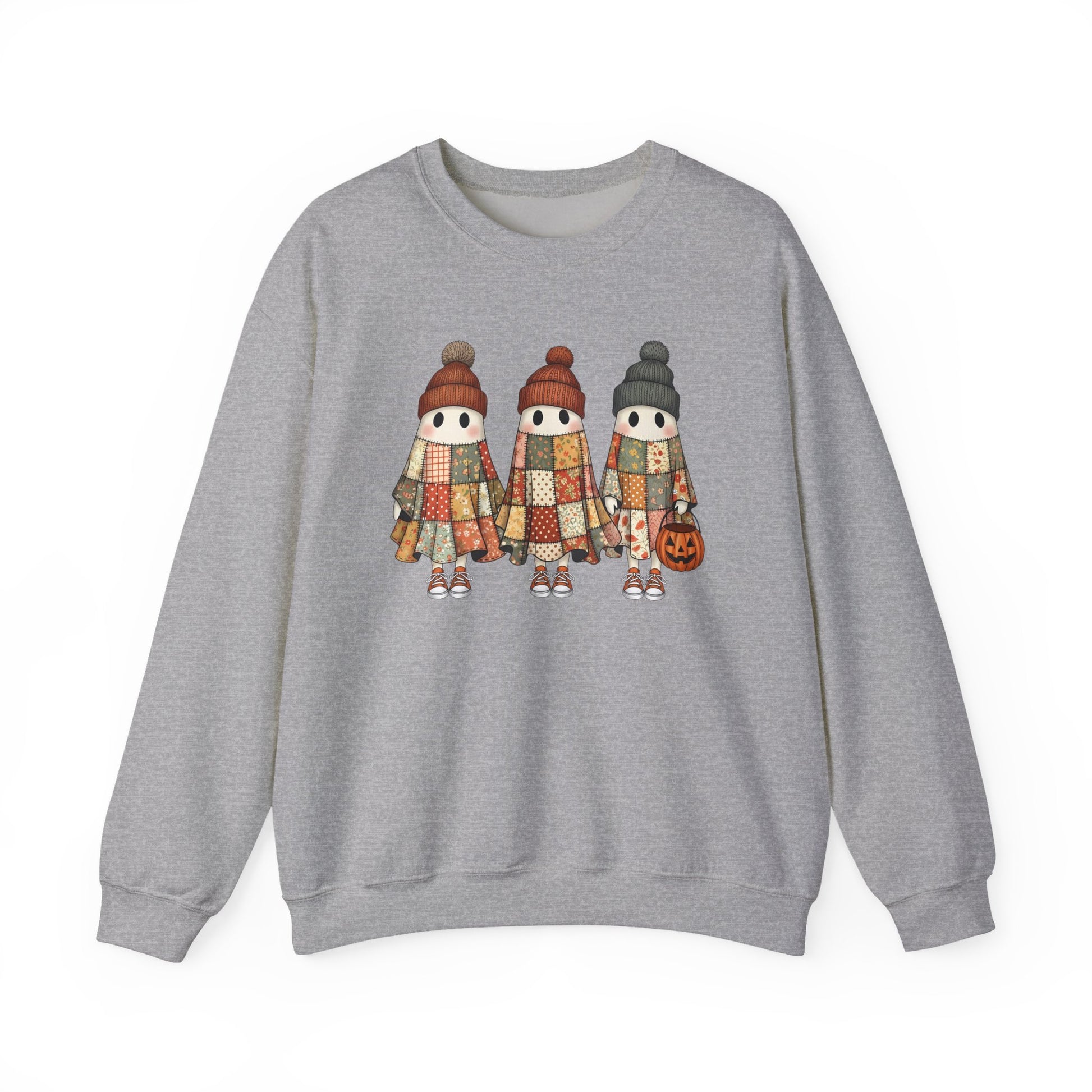 Cozy Autumn Halloween Crewneck Sweatshirt - Samberule
