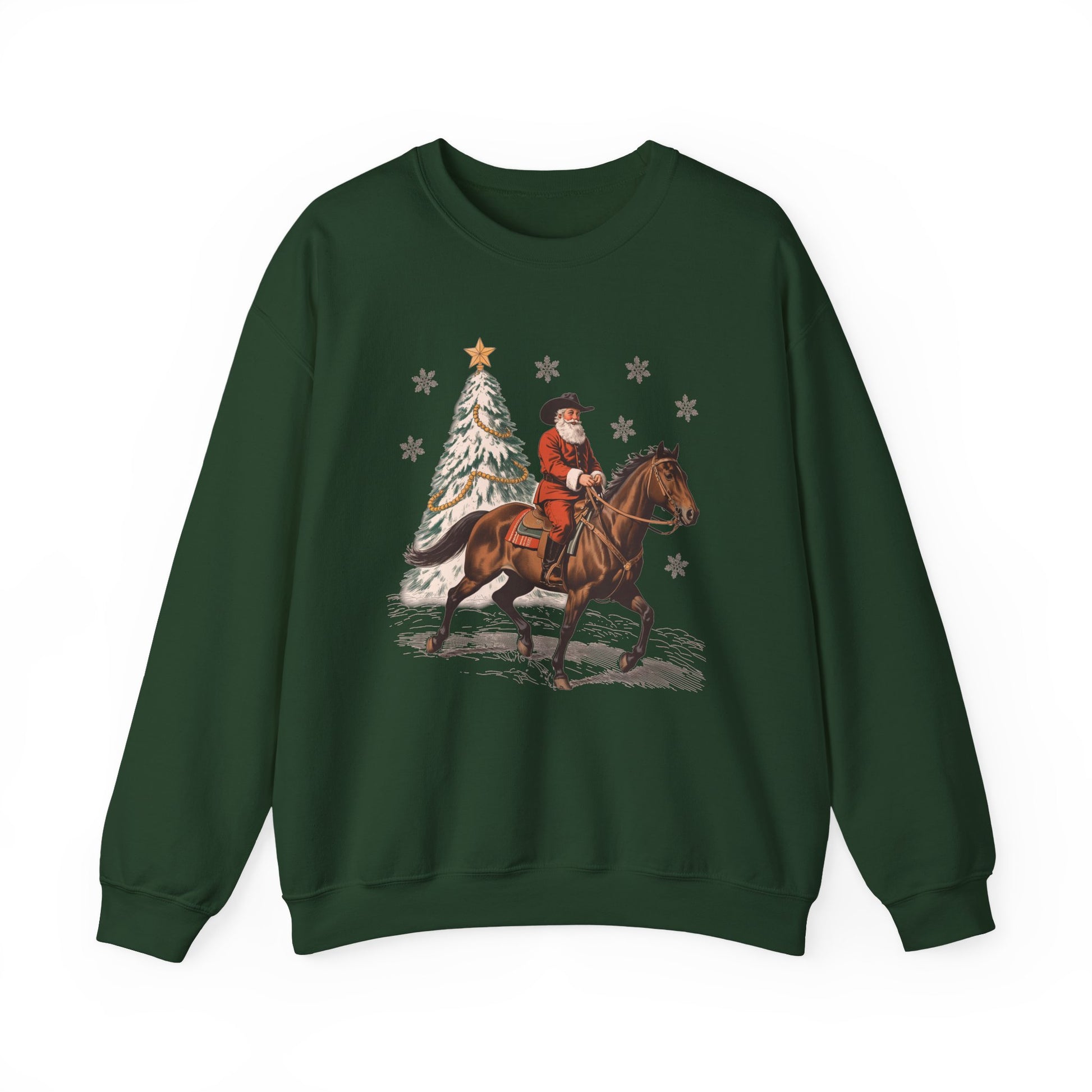 Equestrian Christmas Crewneck Sweatshirt - Samberule