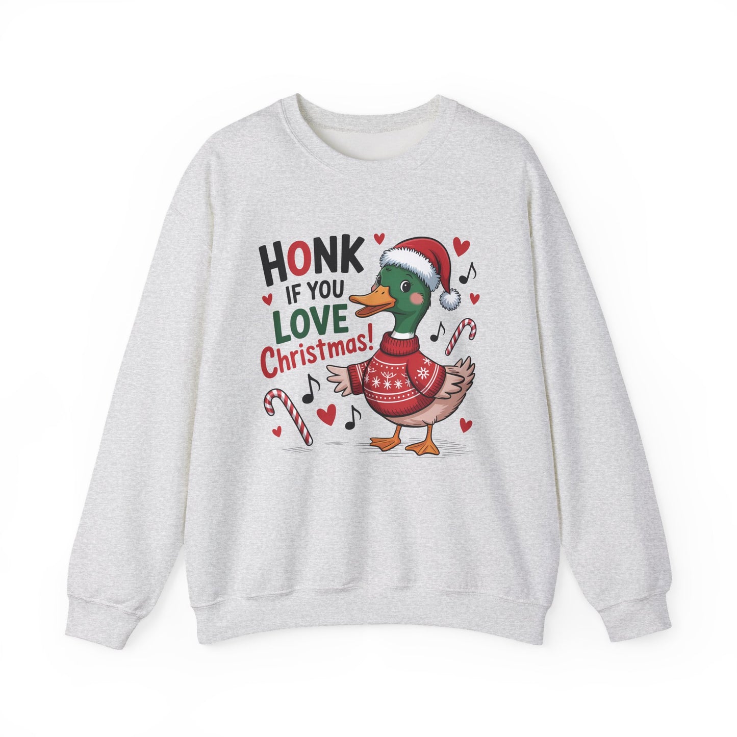 Honk If You Love Christmas Crewneck Sweatshirt - Samberule