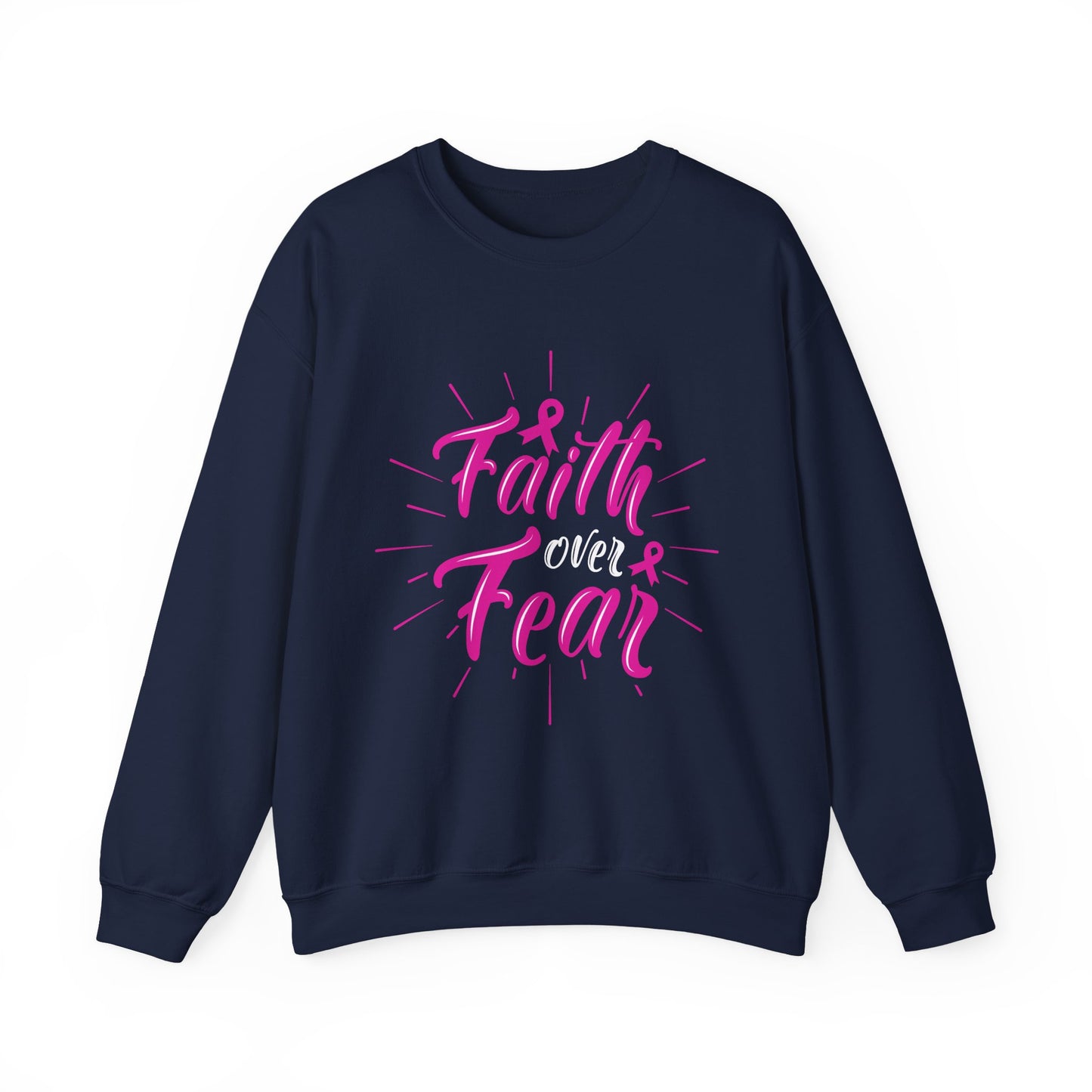"Faith Over Fear" Faith Crewneck Sweatshirt