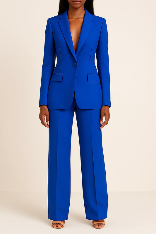 Ella | Chic Formal Suit Set with Tailored Long Blazer for Women - Samberule