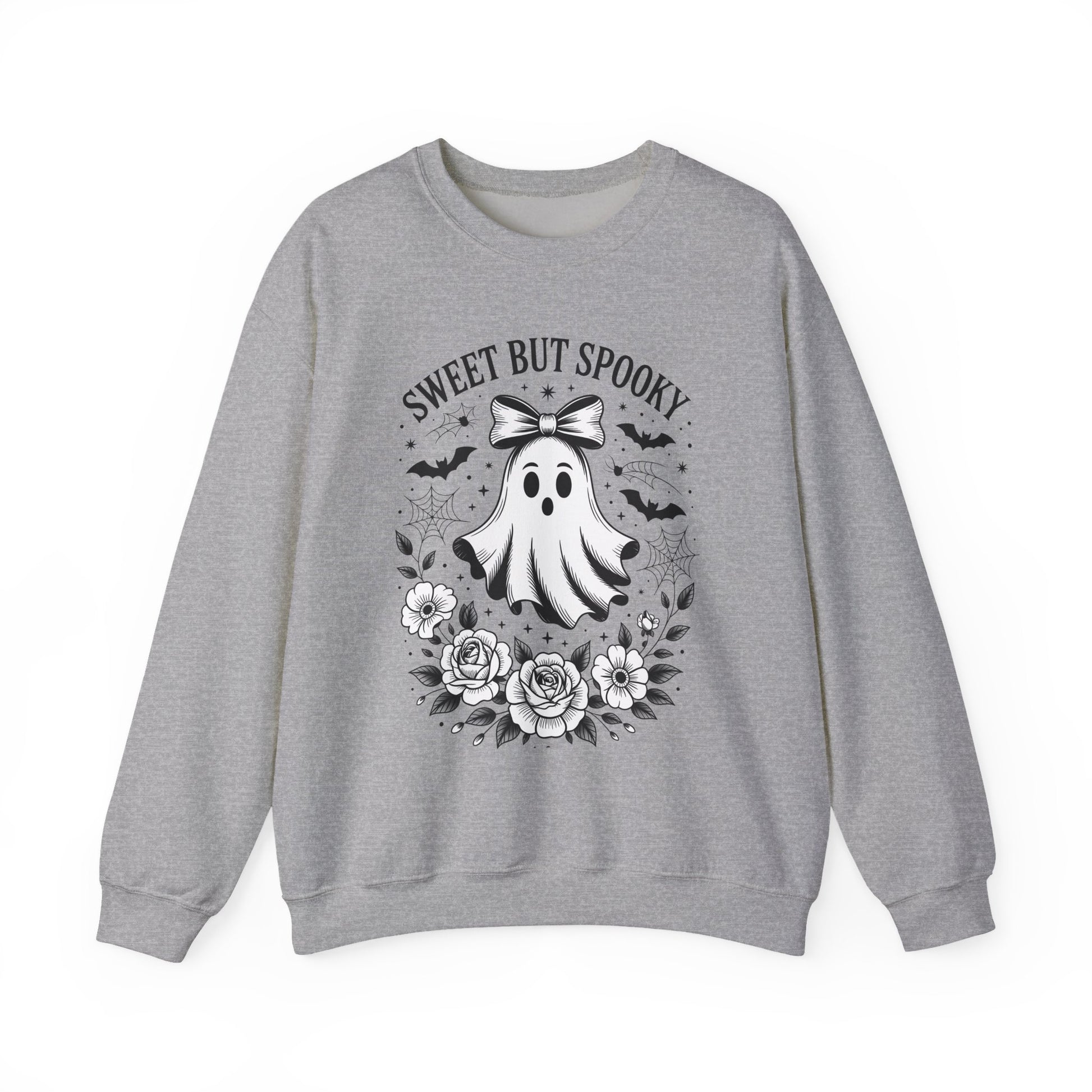 Sweet But Spooky Halloween Crewneck Sweatshirt - Samberule