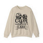 Gym Hair Don't Care Gym Crewneck Sweatshirt