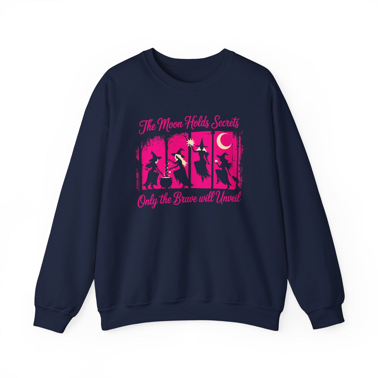 Mystical Moon Halloween Crewneck Sweatshirt - Samberule