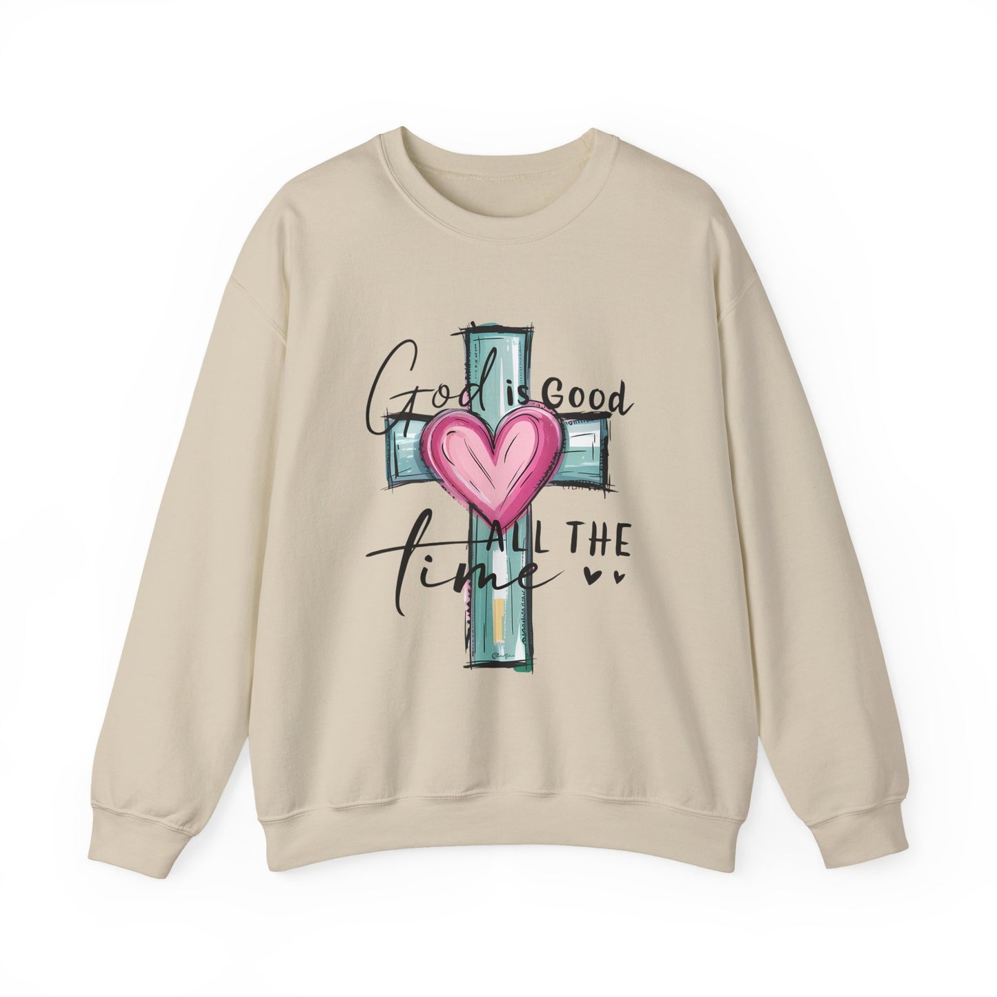 God Is Good Faith Crewneck Sweatshirt