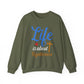 Life Is About Togetherness Faith Crewneck Sweatshirt