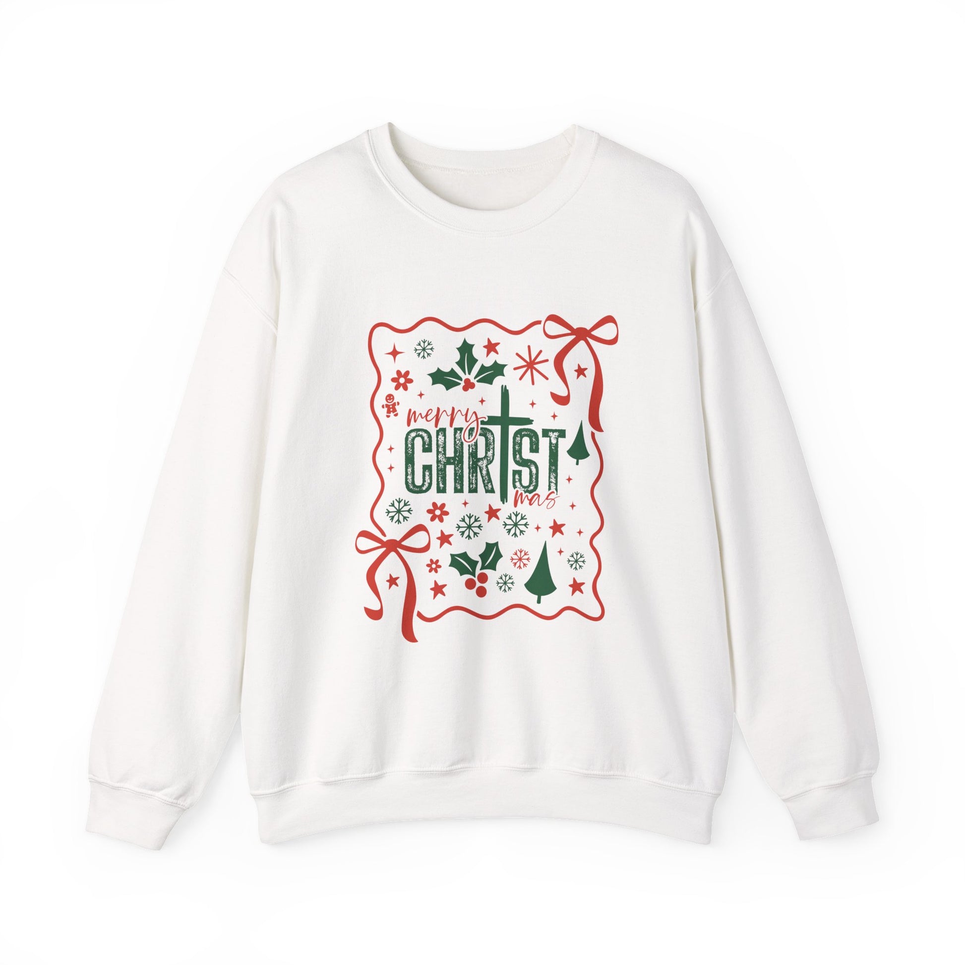 Merry Christ Christmas Crewneck Sweatshirt - Samberule