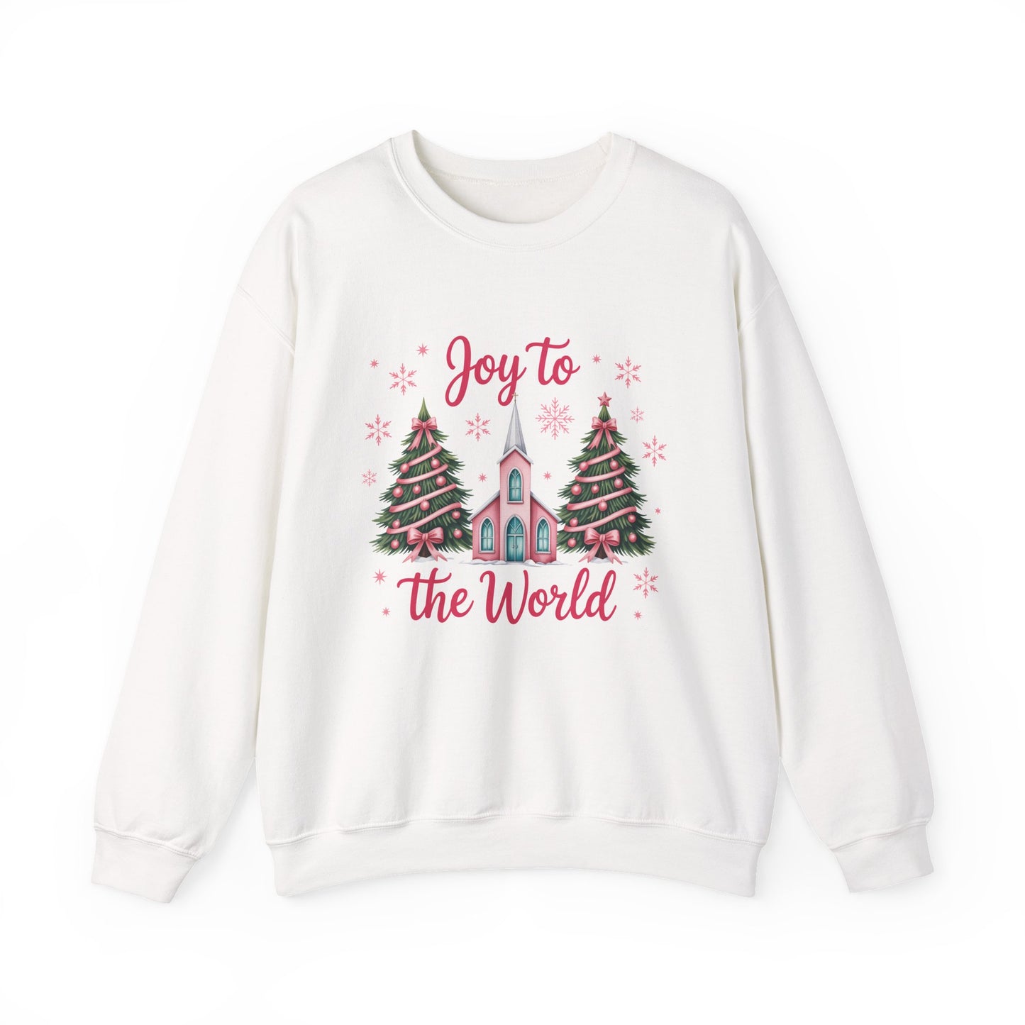Joy to the World Christmas Crewneck Sweatshirt