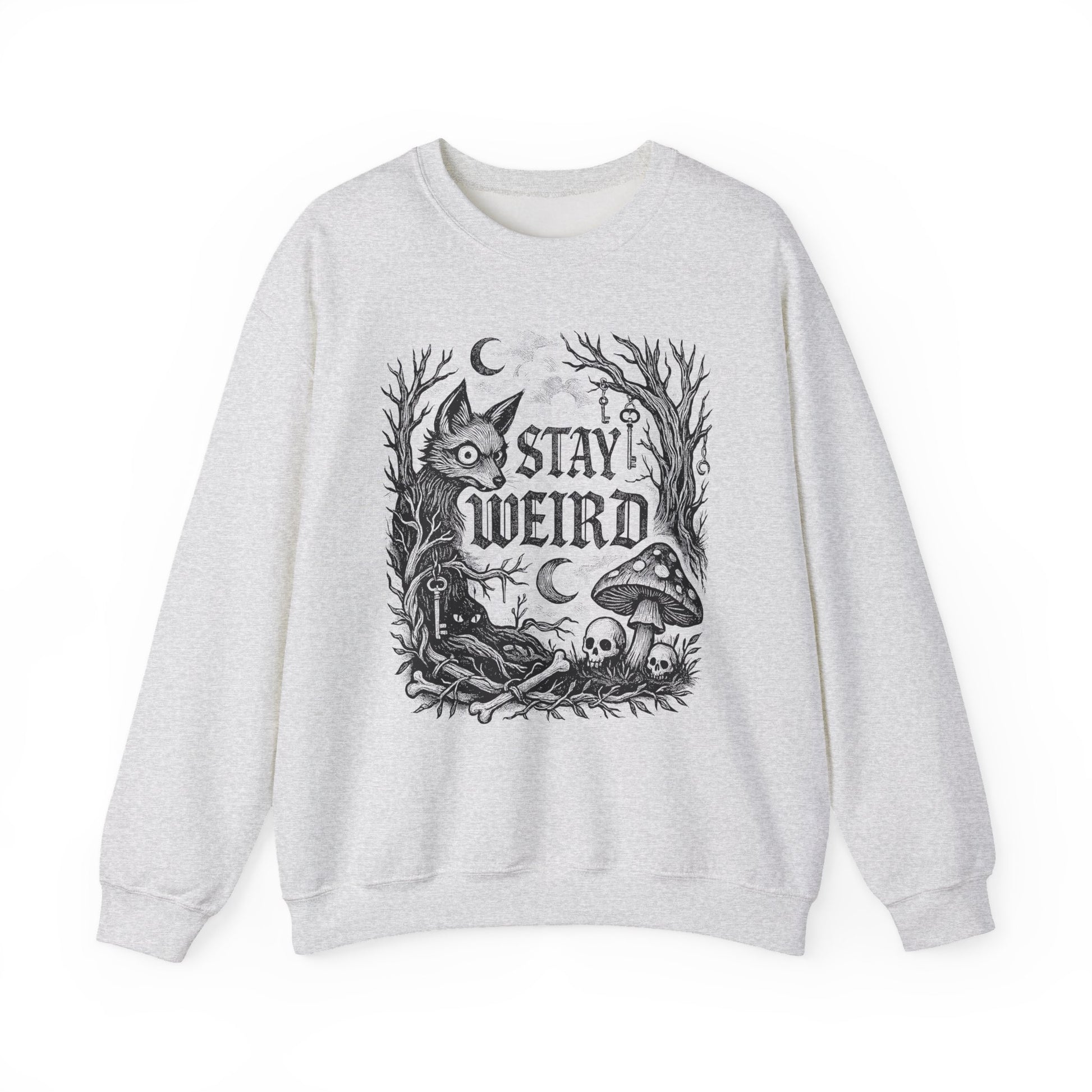Stay Weird Halloween Crewneck Sweatshirt - Samberule
