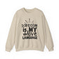 "Sarcasm Is My Love Language" Sarcasm Crewneck Sweatshirt