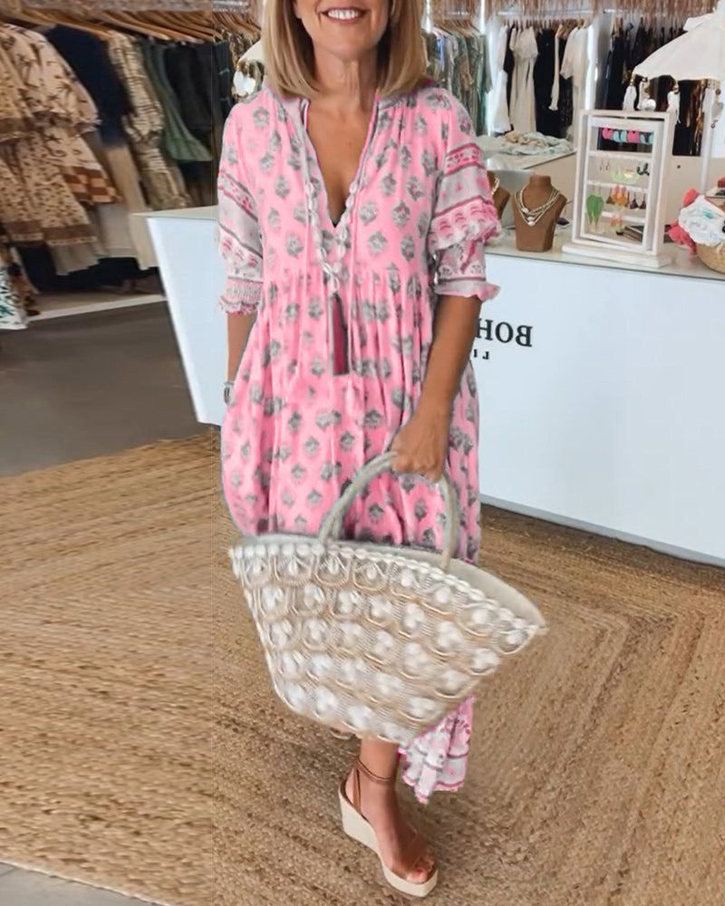 HILEY | Casual dress with print