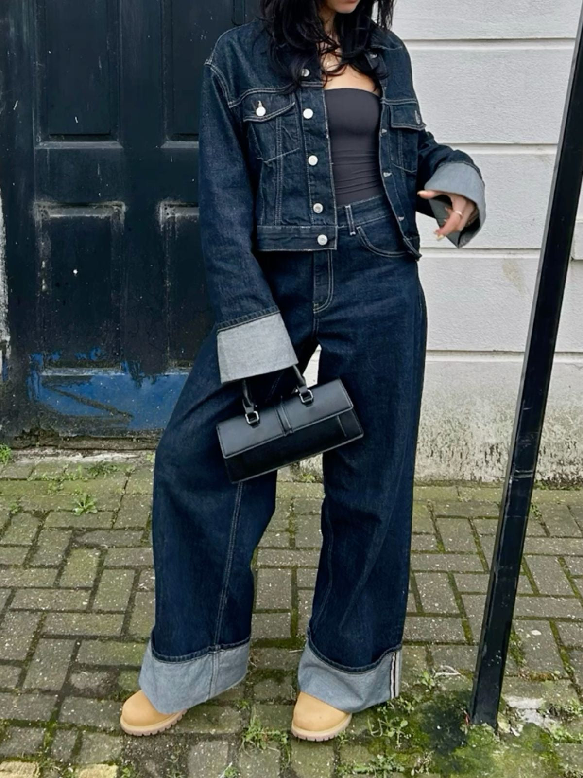 Lauren | Women’s Spring Cropped Jacket Pants Set - Samberule