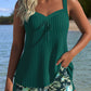 Two-Piece Striped Tankini Swimsuit