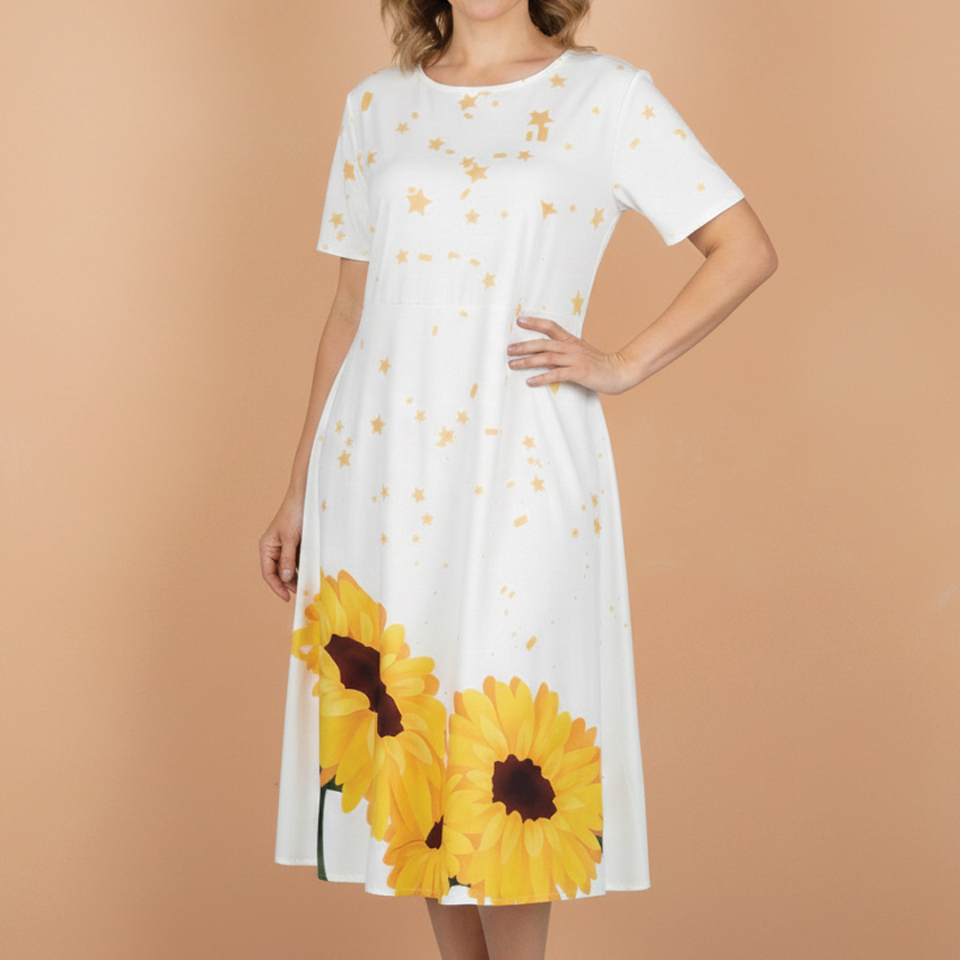 Amelie – Flowy Boho Dress - Samberule