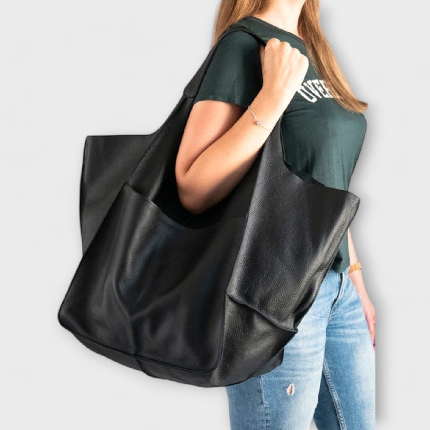Stella - Vegan Leather Tote Bag - Samberule