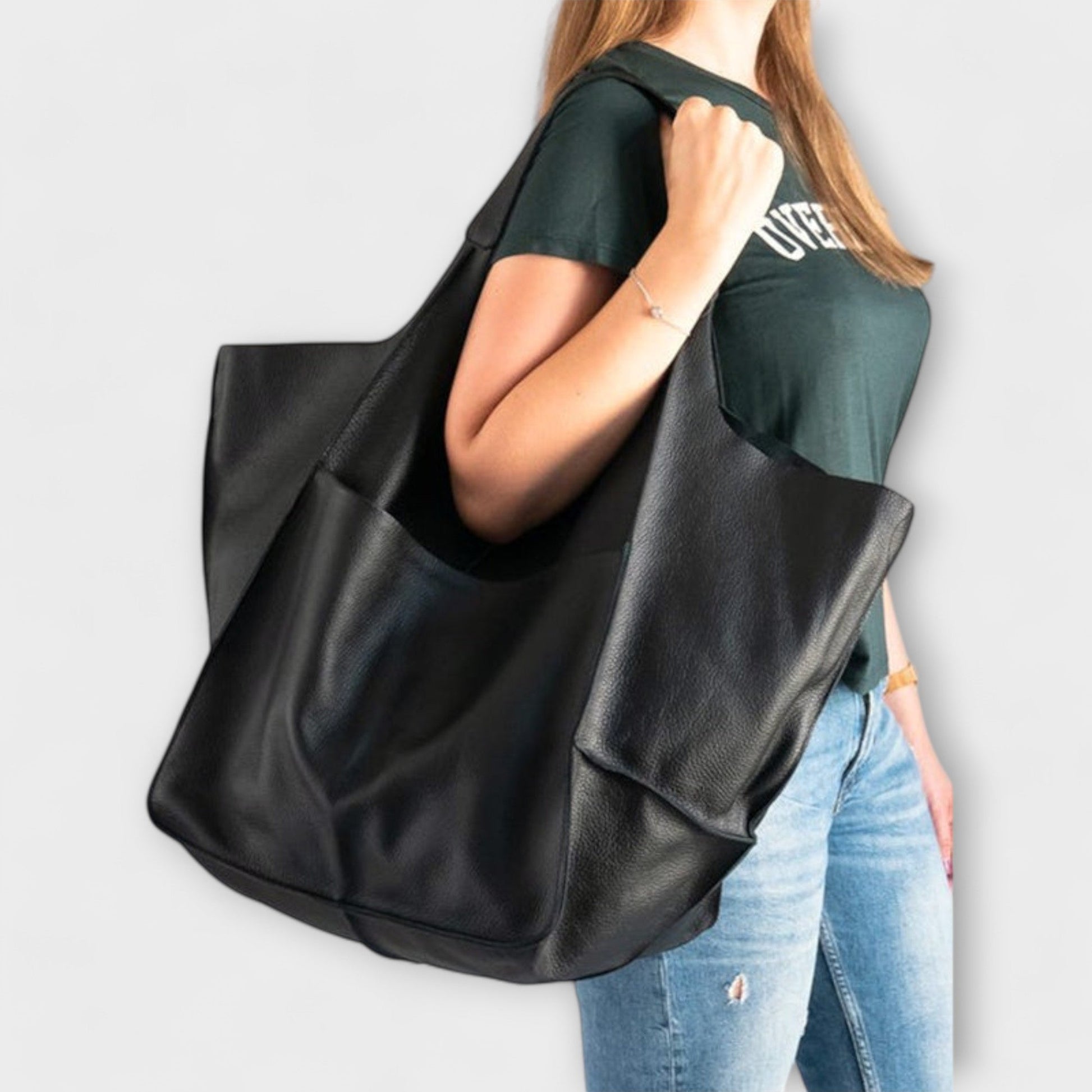 Stella - Vegan Leather Tote Bag - Samberule