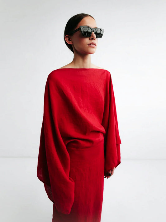 Gianna - Kimono Midi Dress - Samberule