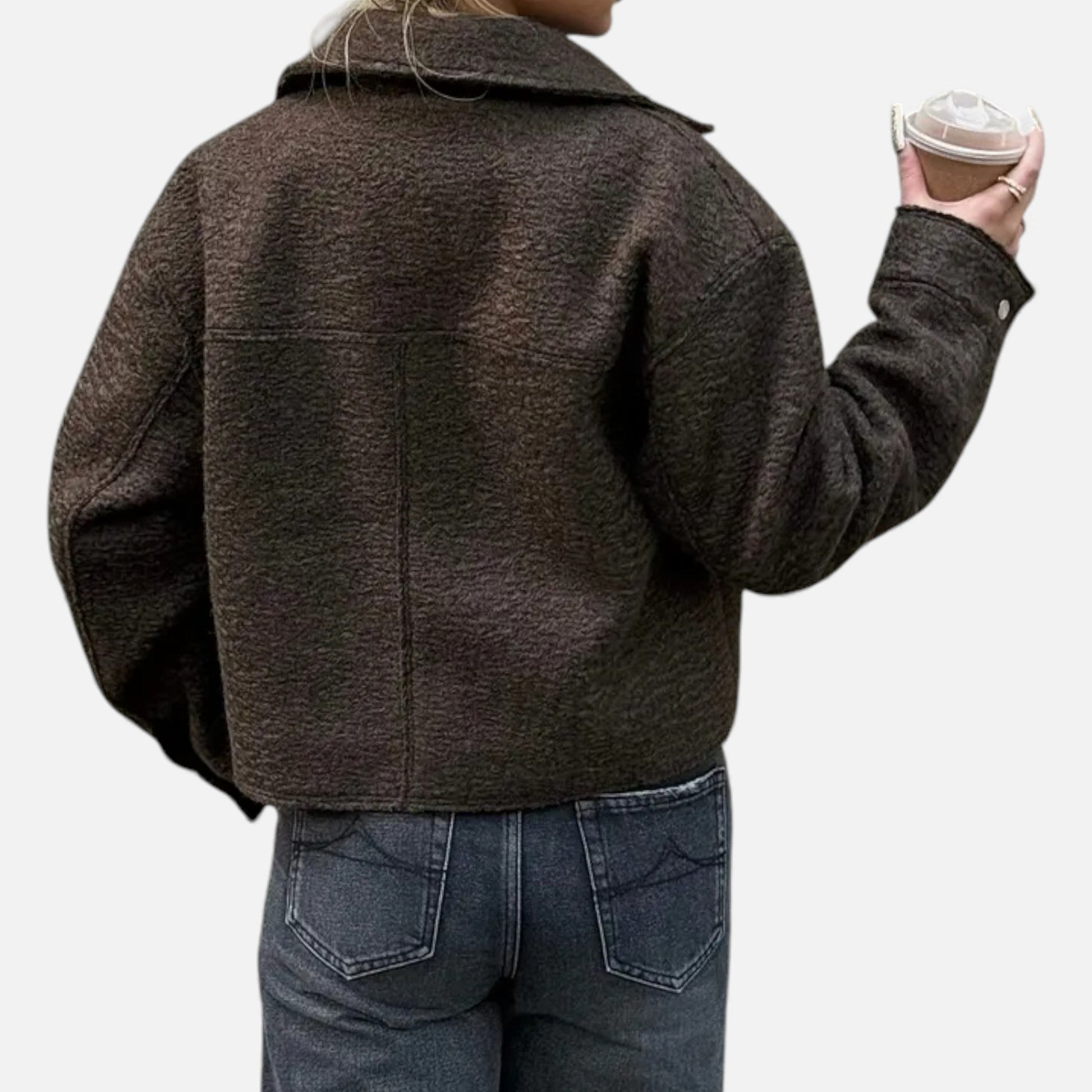 Women’s Rolled Tweed Jacket - Samberule