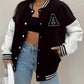 Olivia | Women’s Casual Oversized Varsity Bomber Jacket - Samberule