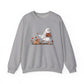 Cute Ghost & Dog Halloween Crewneck Sweatshirt - Samberule