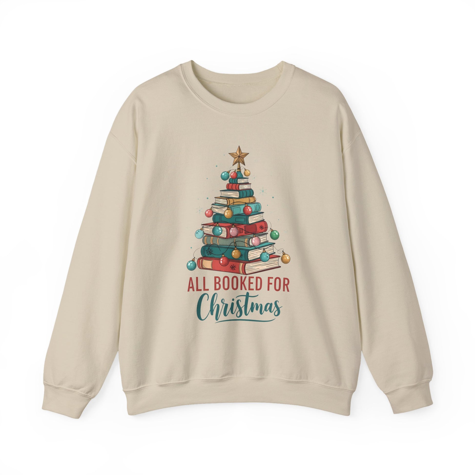 All Booked for Christmas Crewneck Sweatshirt - Samberule