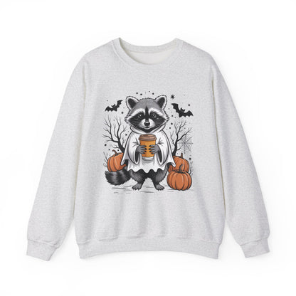 Raccoon Halloween Crewneck Sweatshirt - Samberule