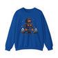Muscle Dog Gym Crewneck Sweatshirt
