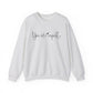 'You Are Capable' Mental Health Crewneck Sweatshirt