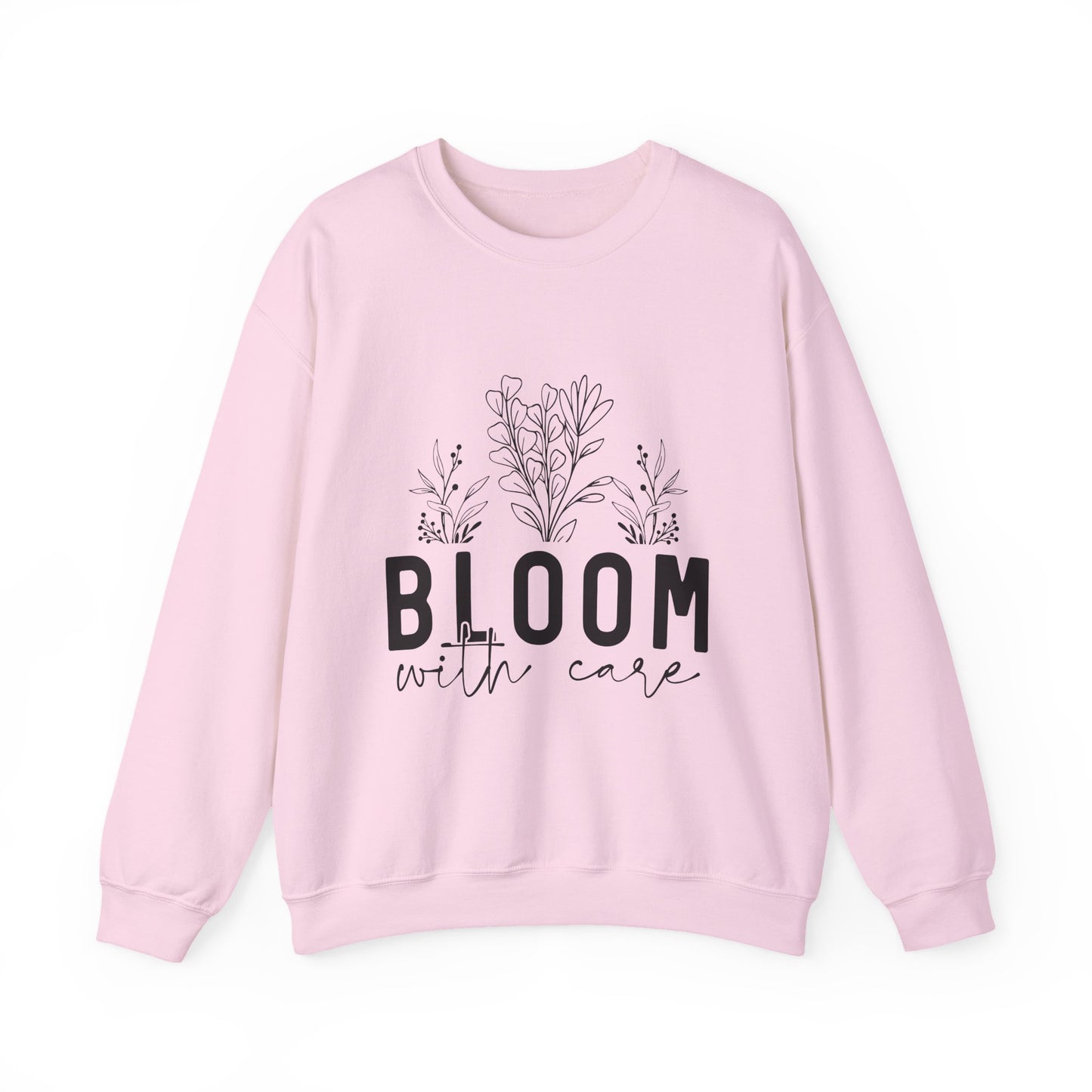 Bloom with Care Mental Health Crewneck Sweatshirt