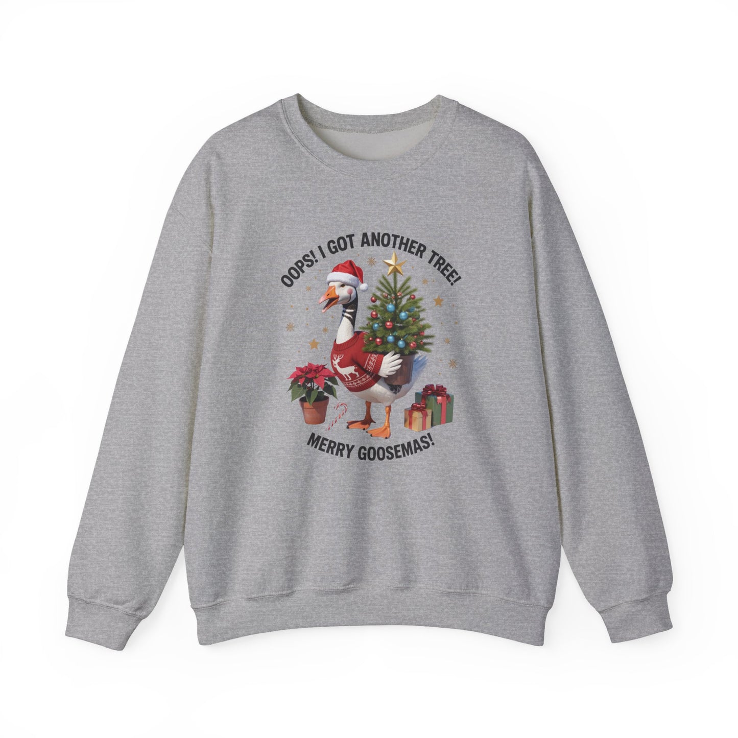 Merry Goosemas Christmas Crewneck Sweatshirt - Samberule